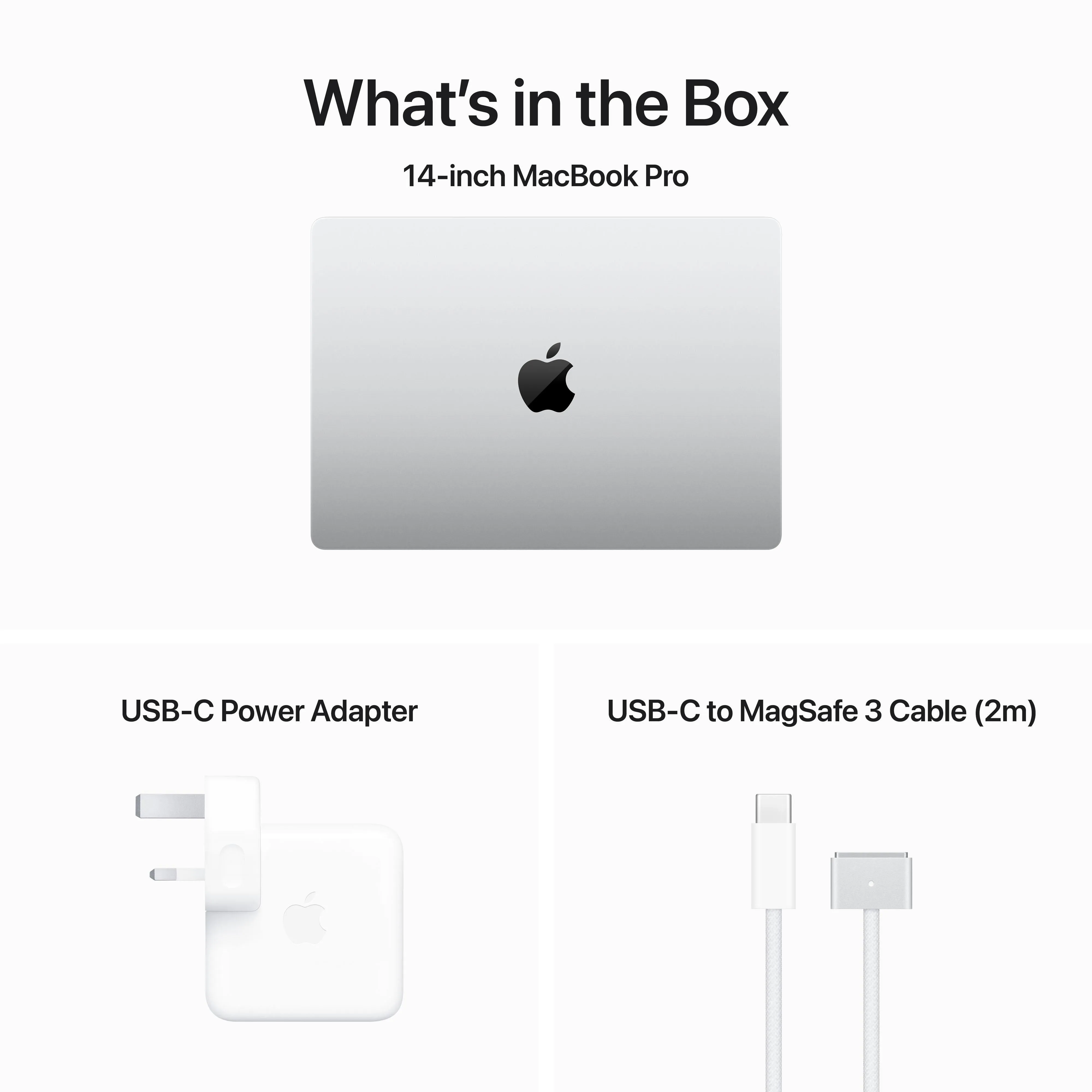 14-inch MacBook Pro: Apple M3 Pro chip with 12‑core CPU and 18‑core GPU, 1TB SSD - Silver