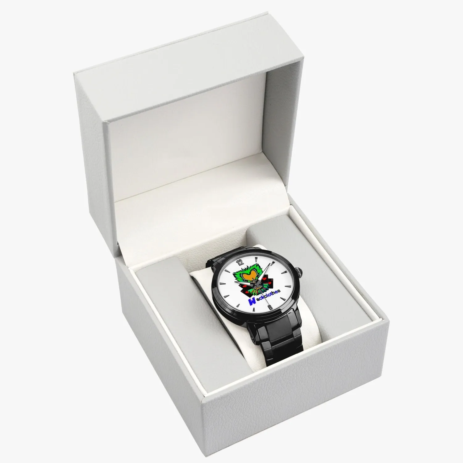 213. New Steel Strap Automatic Watch (With Indicators)