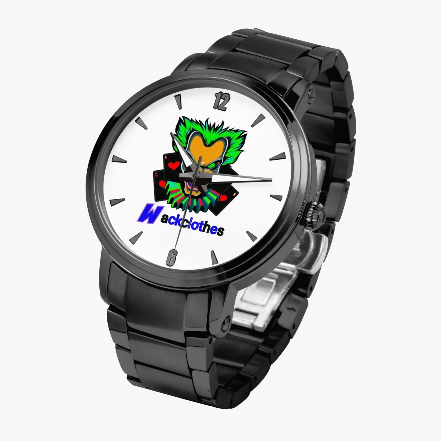 213. New Steel Strap Automatic Watch (With Indicators)