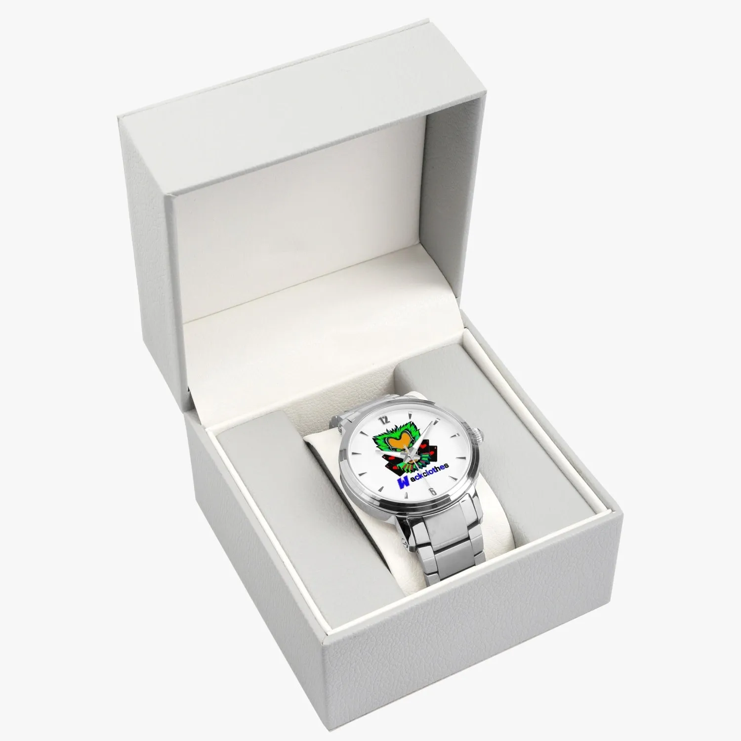 213. New Steel Strap Automatic Watch (With Indicators)