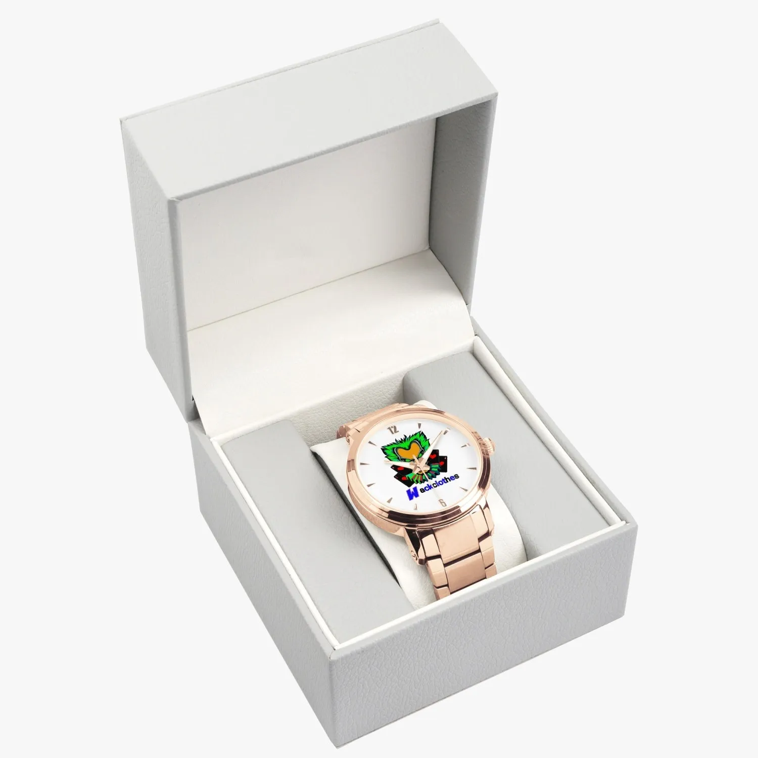 213. New Steel Strap Automatic Watch (With Indicators)