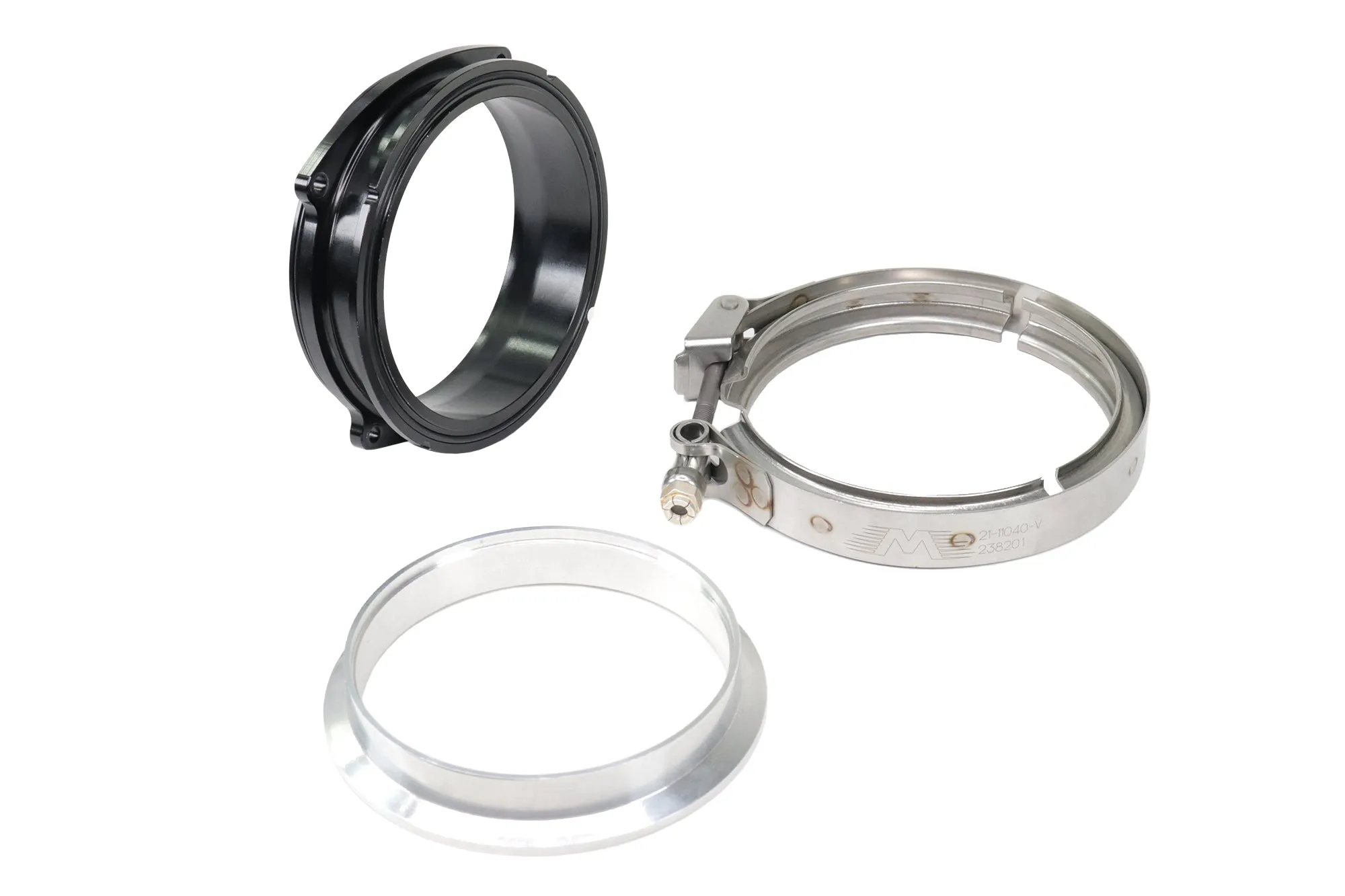 4" V-band w/ Quick Release Clamp / Weld Flange for ICON 92mm Throttle Body