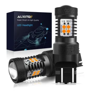 7440/7443 LED Bulb Amber Yellow with Projector for Turn Signal Bulbs Blinker Lights