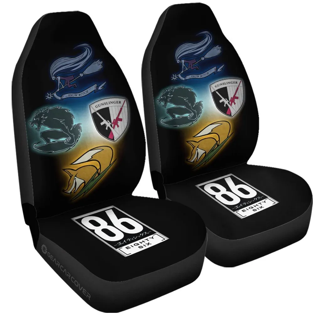 86 Symbols Car Seat Covers Custom 86 Car Accessories