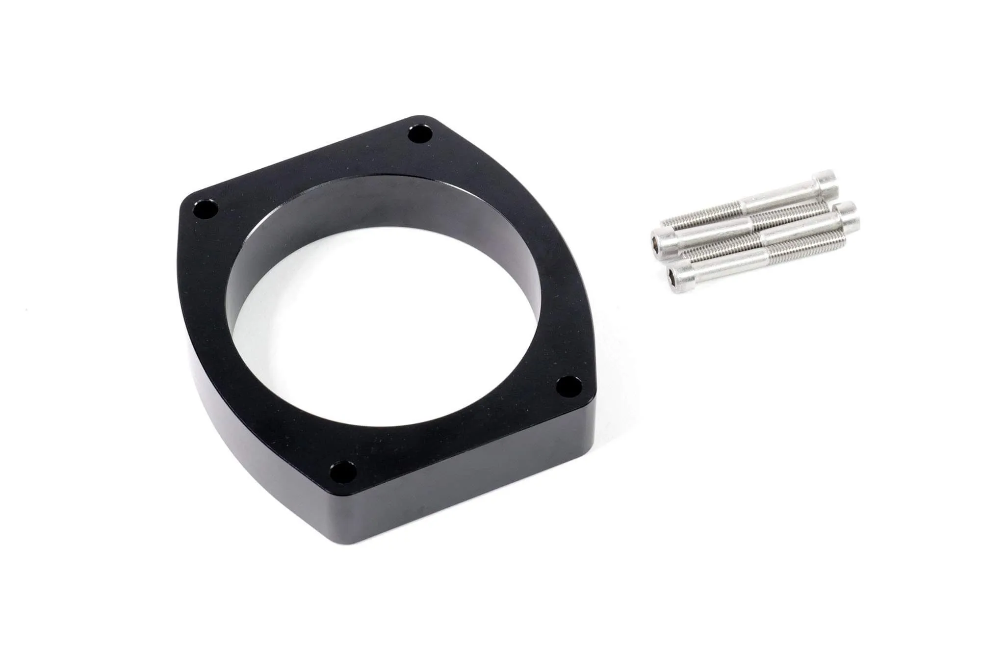 92mm 1" Throttle Body Spacer (LS 4-Bolt Pattern) 10-13017BLK