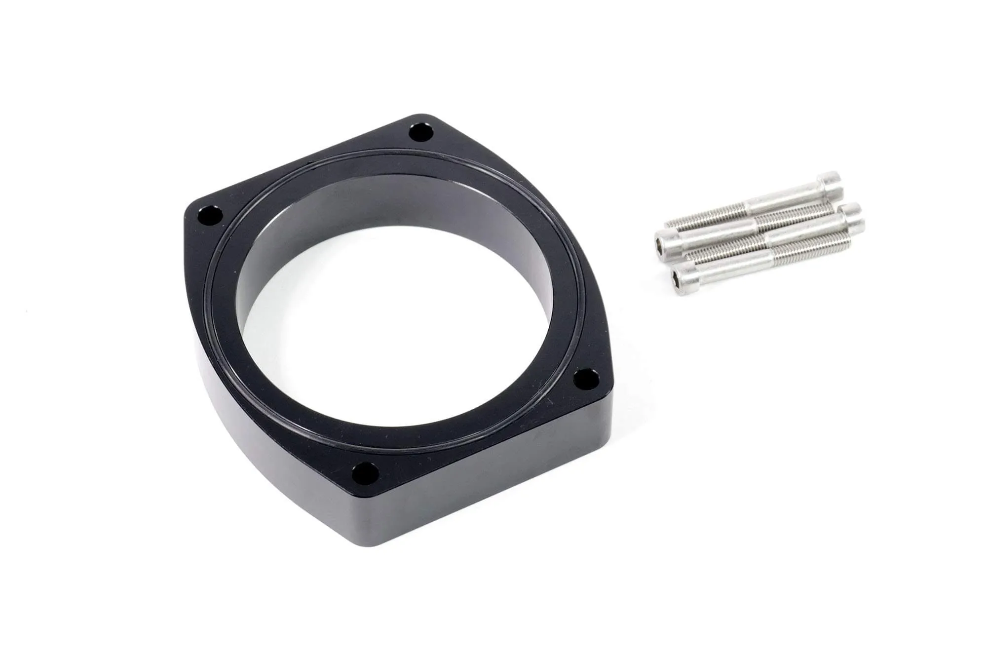 92mm 1" Throttle Body Spacer (LS 4-Bolt Pattern) 10-13017BLK