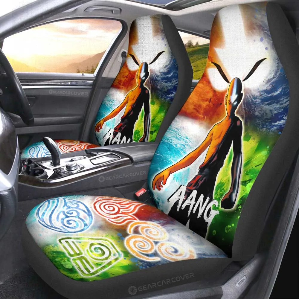 Aang Car Seat Covers Custom Avatar The Last