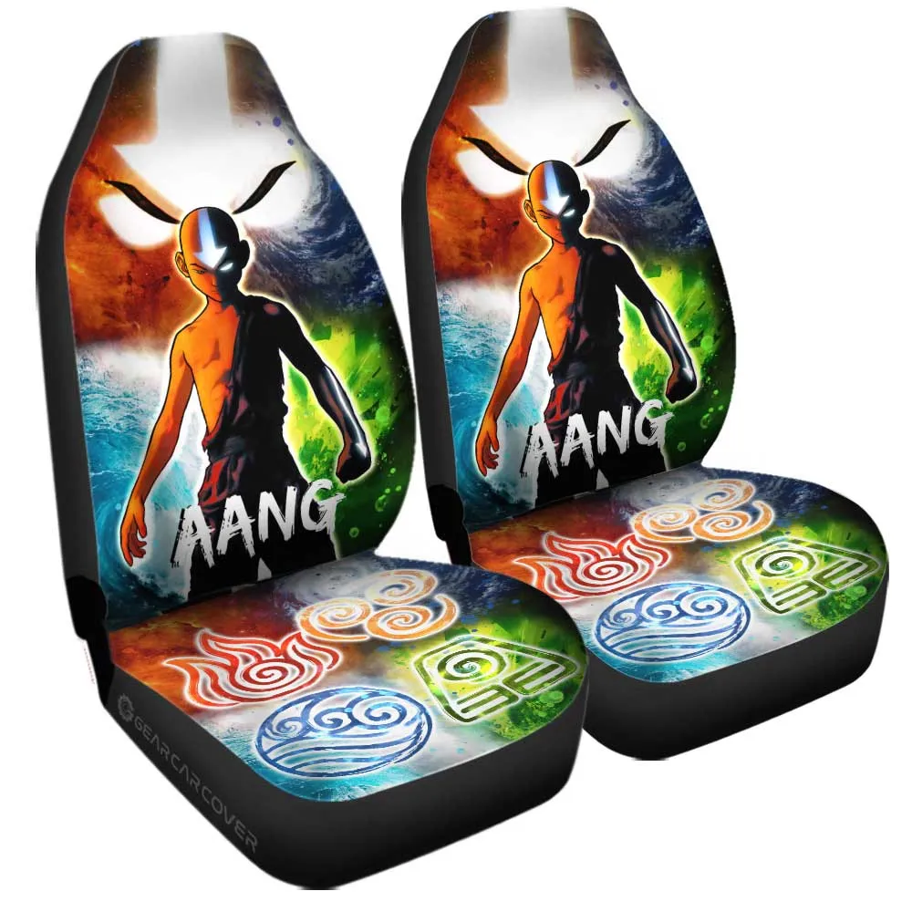 Aang Car Seat Covers Custom Avatar The Last