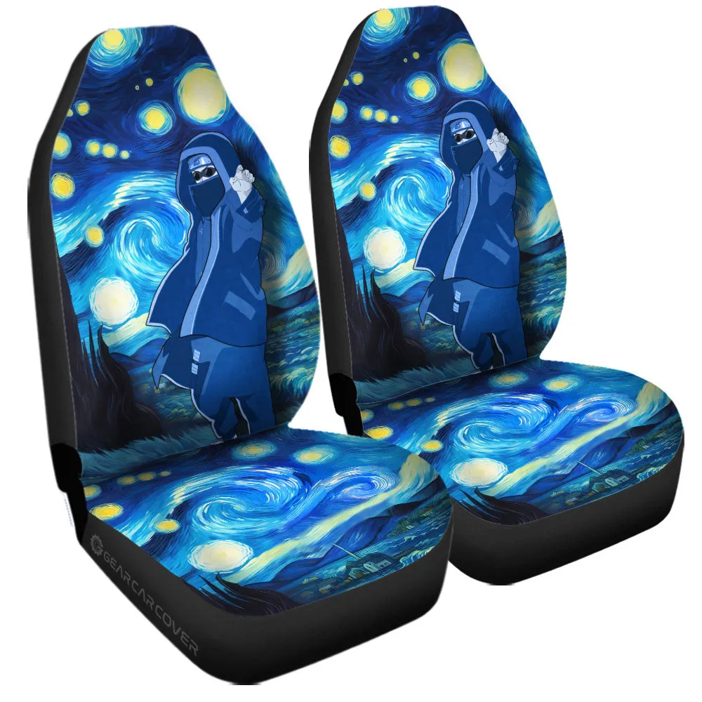 Aburame Shino Car Seat Covers Custom Starry Night Styles
