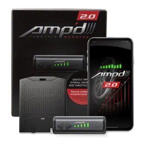 Amp'D 2.0 Throttle Booster w/ Bluetooth Switch 2003-2019 Toyota Vehicles - Gas
