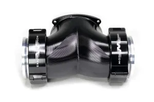 Attachment Only: Billet Dual 'T' 180° w/ 3" Quick Seal - BLACK (10-14013BLK)