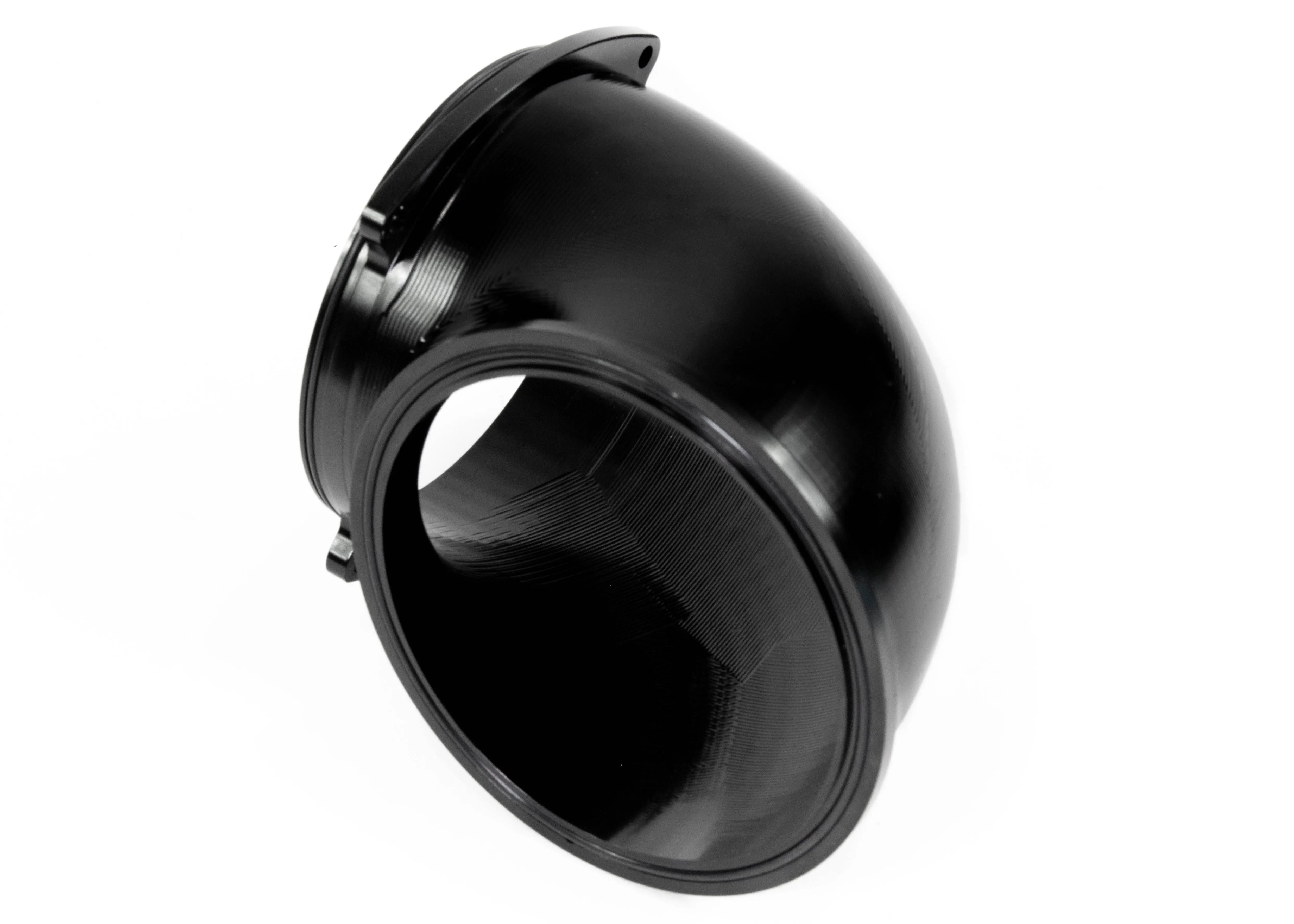 Attachment Only: High Flow 90° Tight Radius 4" V-Band Attachment for ICON 92mm