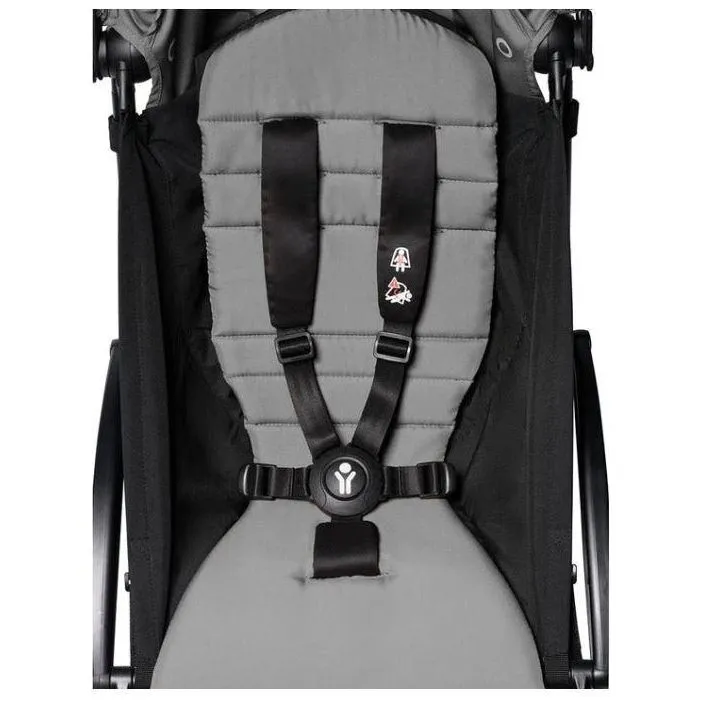 BABYZEN YOYO² Travel System - Grey bundle (car seat   fabric pack with frame)