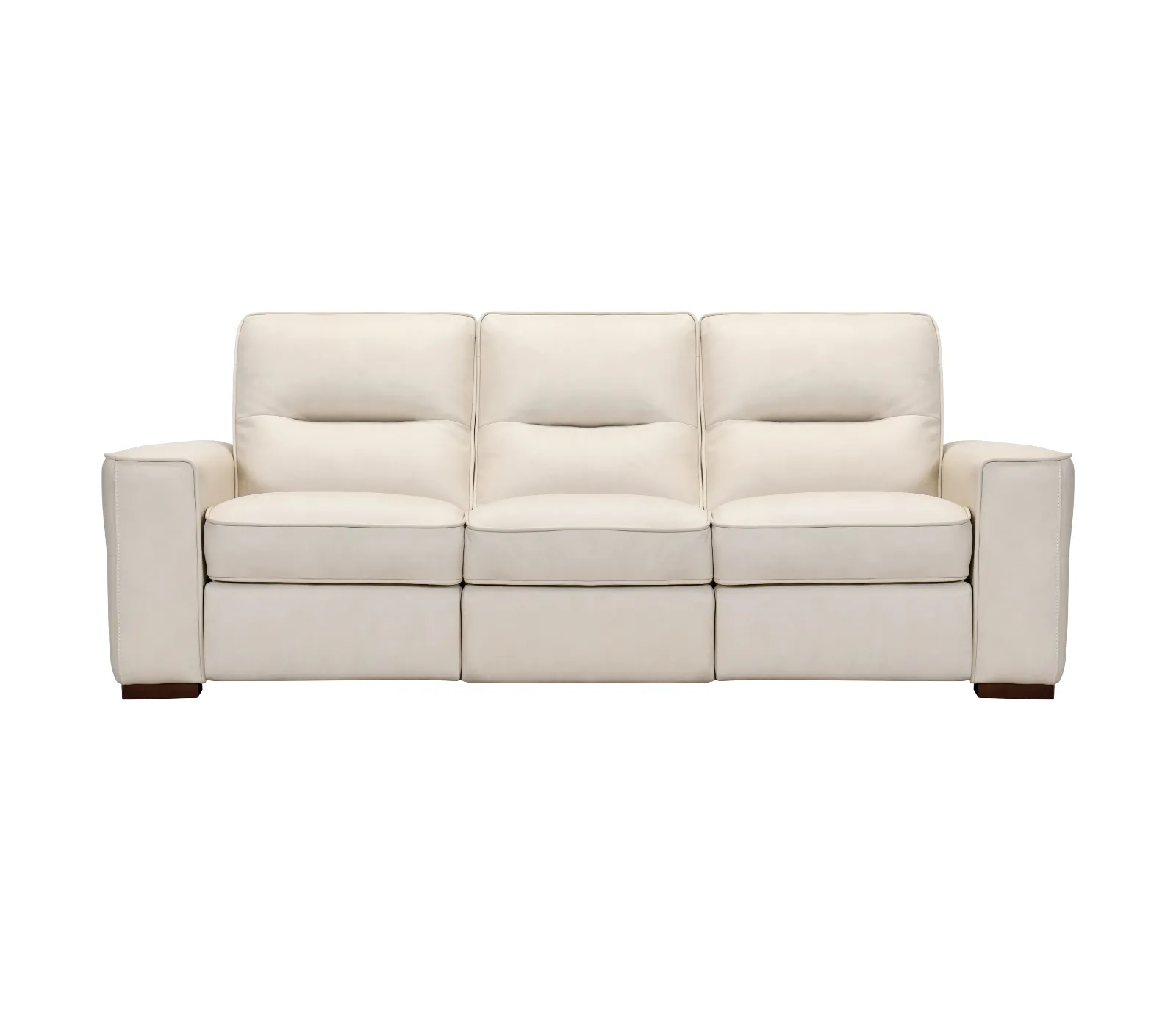 Balboa Sofa - Power Reclining w/ Power Headrests - Chalk Leather