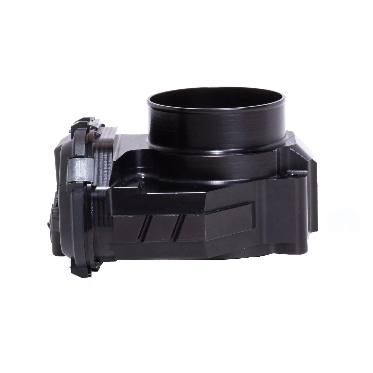 BBK Performance Parts 1924 2017-2023 FORD F150 RAPTOR 3.5L ECOBOOST 73MM BLACK BILLET SERIES THROTTLE BODY.