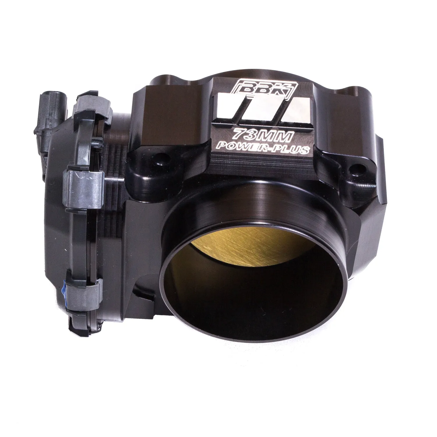 BBK Performance Parts 1924 2017-2023 FORD F150 RAPTOR 3.5L ECOBOOST 73MM BLACK BILLET SERIES THROTTLE BODY.
