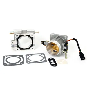 BBK Performance Power Plus Throttle Body Stock Flange 70 mm Single Blade Aluminum - Natural