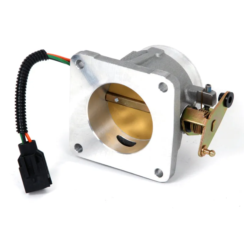 BBK Performance Power Plus Throttle Body Stock Flange 70 mm Single Blade Aluminum - Natural
