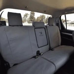 Black Duck Canvas Black Seats