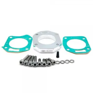 Blox Racing Honda K-Series 62.5mm Bore Throttle Body Adapter for RBC Manifold - BXIM-10300-62.5