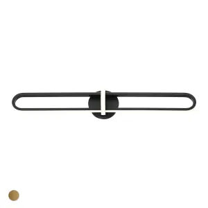 Botton 36 in. LED Wall Light Matte Black finish