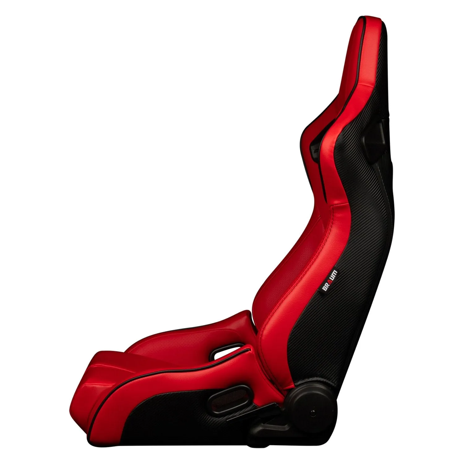BRAUM Elite-R Racing Seats (Reclining - Red Leatherette) BRR1R-RDBP