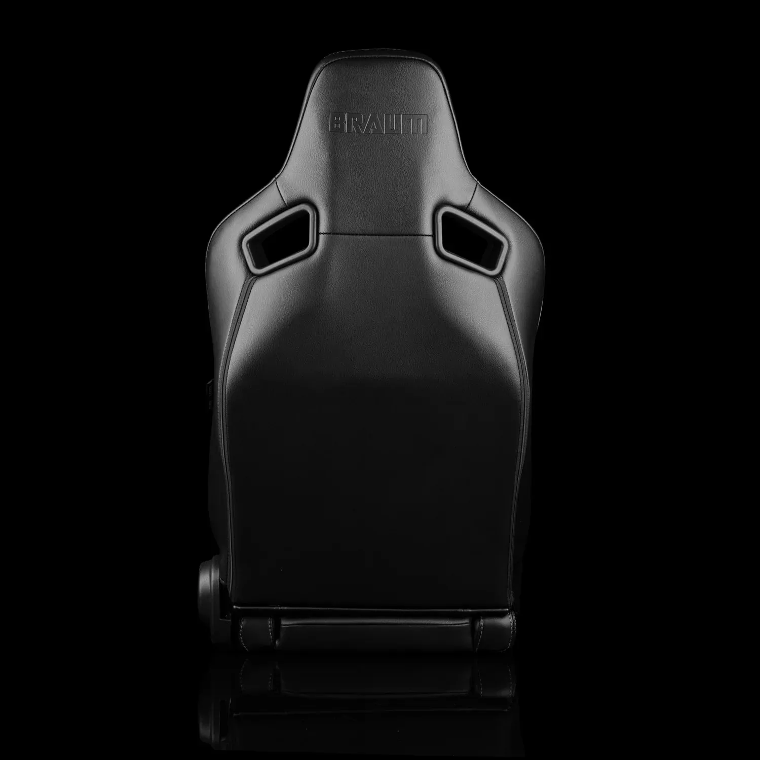 BRAUM Elite V2 Sport Seats (Reclinable - Black Honeycomb Suede) Grey or Red Stitching