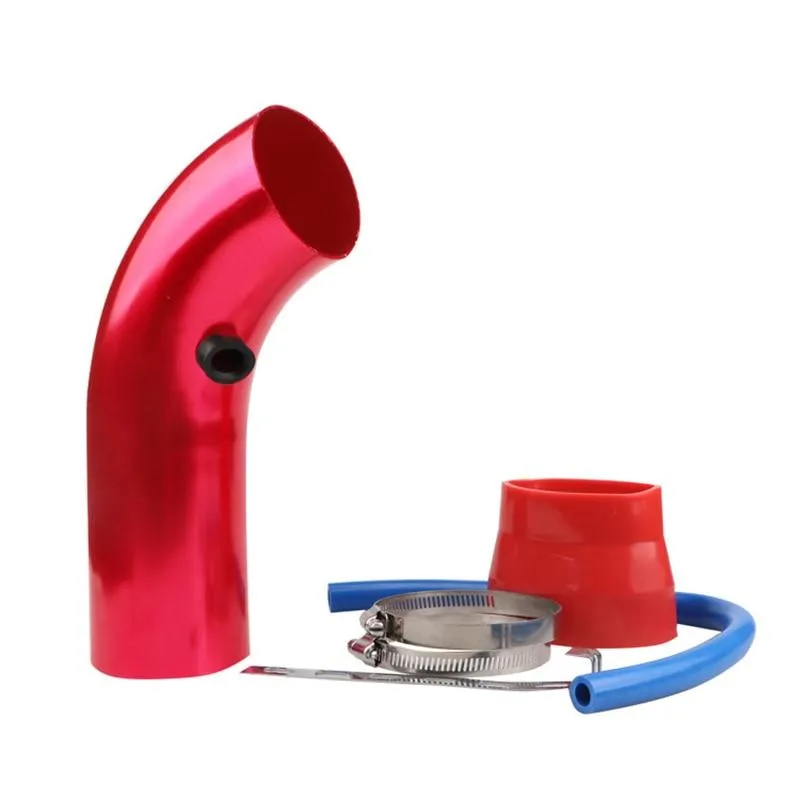 Car Cold Air Intake System Turbo Induction Pipe Tube Kit With Air Filter Cone High Flow Performace Racing