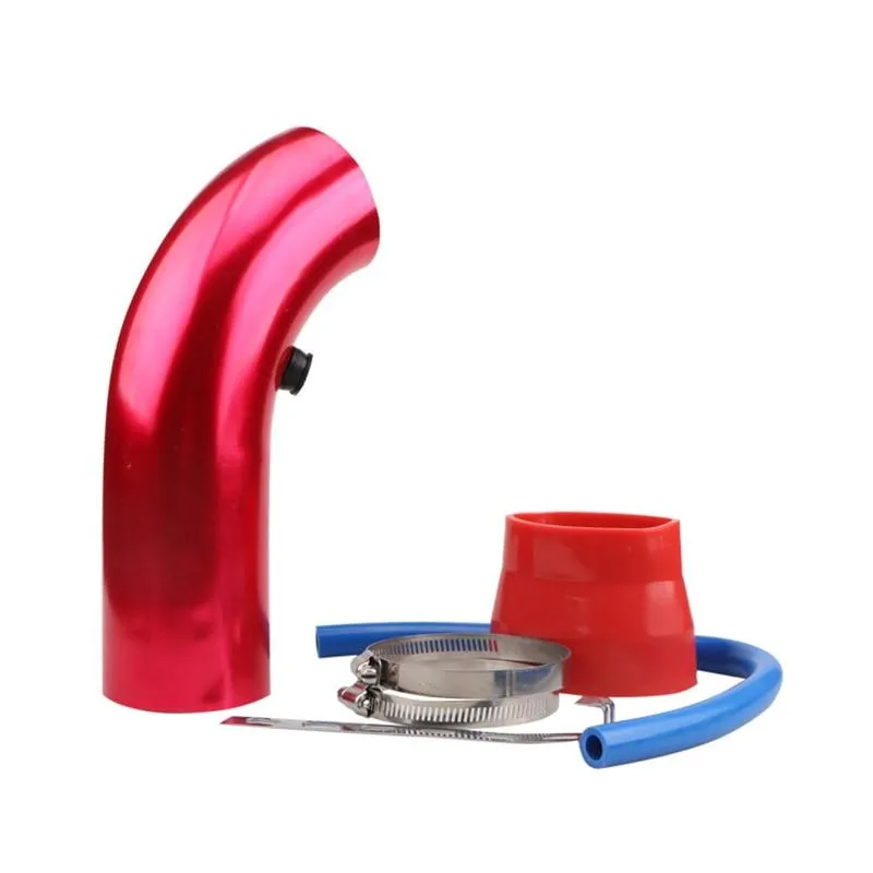 Car Cold Air Intake System Turbo Induction Pipe Tube Kit With Air Filter Cone High Flow Performace Racing