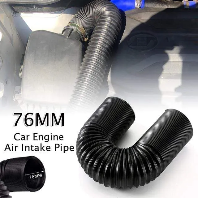Car Engine Flexible Air Hose Air Intake Pipe Inlet Hose Tube Car Air Filter Intake Cold Air Ducting Feed Hose Pipe Dropshipping
