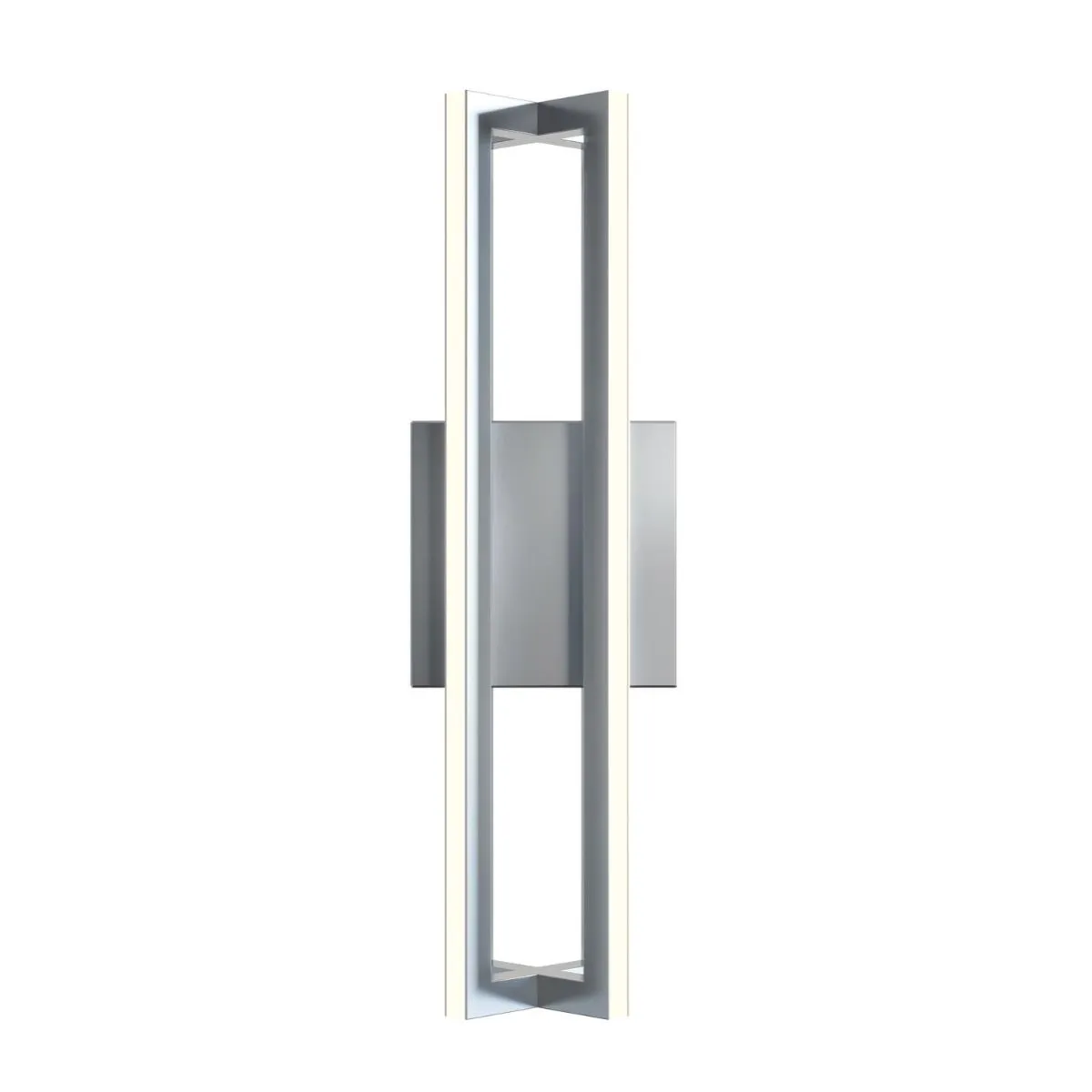 Cass LED Wall Light Satin Nickel finish