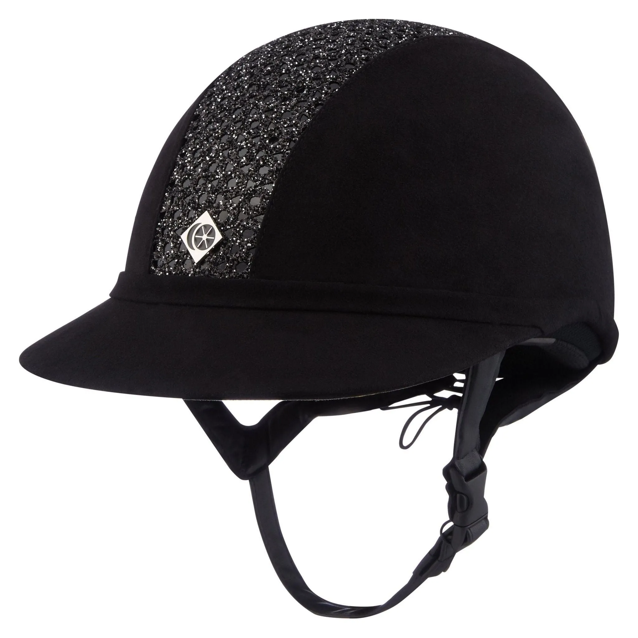 Charles Owen SP8 Plus - Riding Hat - Sparkly Black