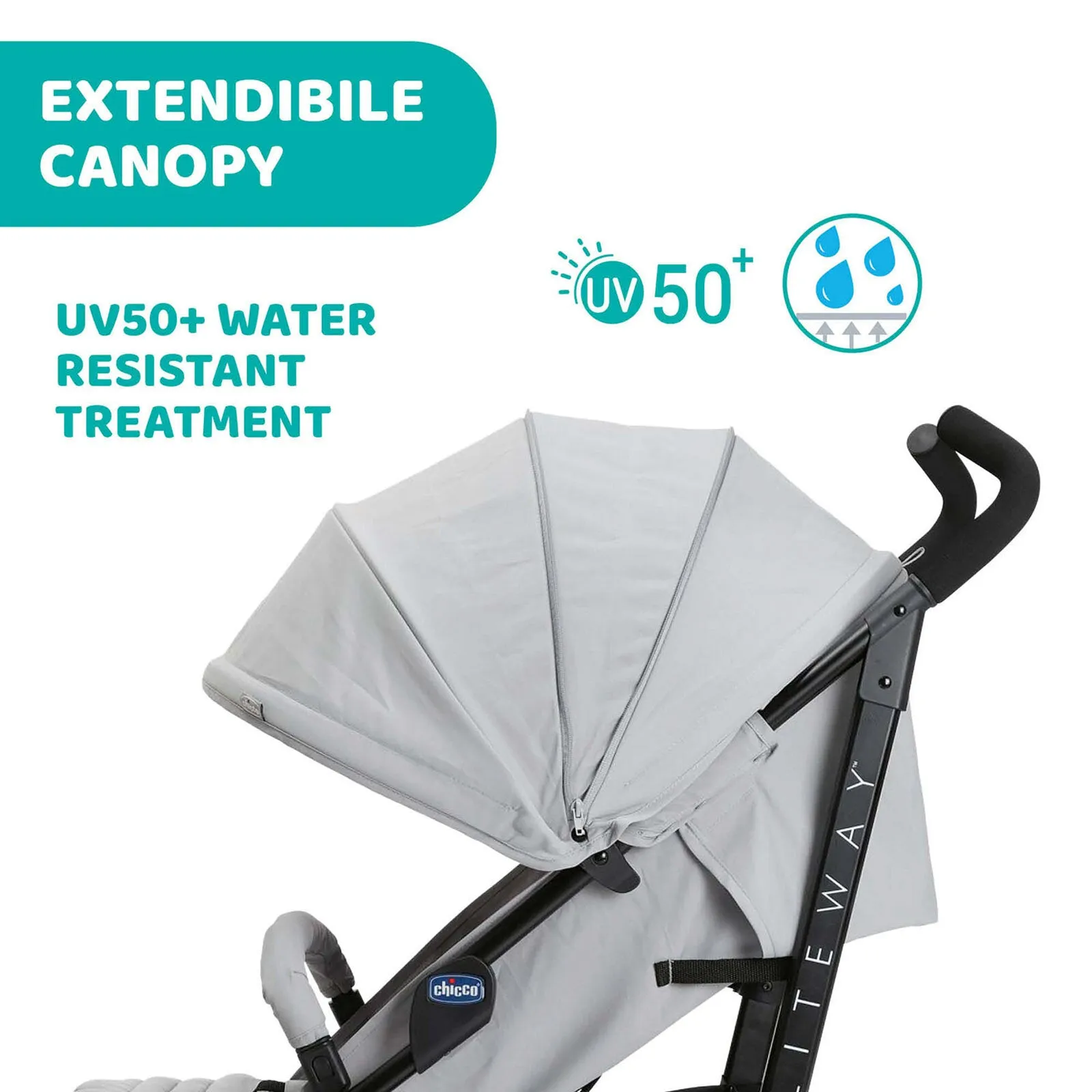 Chicco Liteway 4 Complete - Grey
