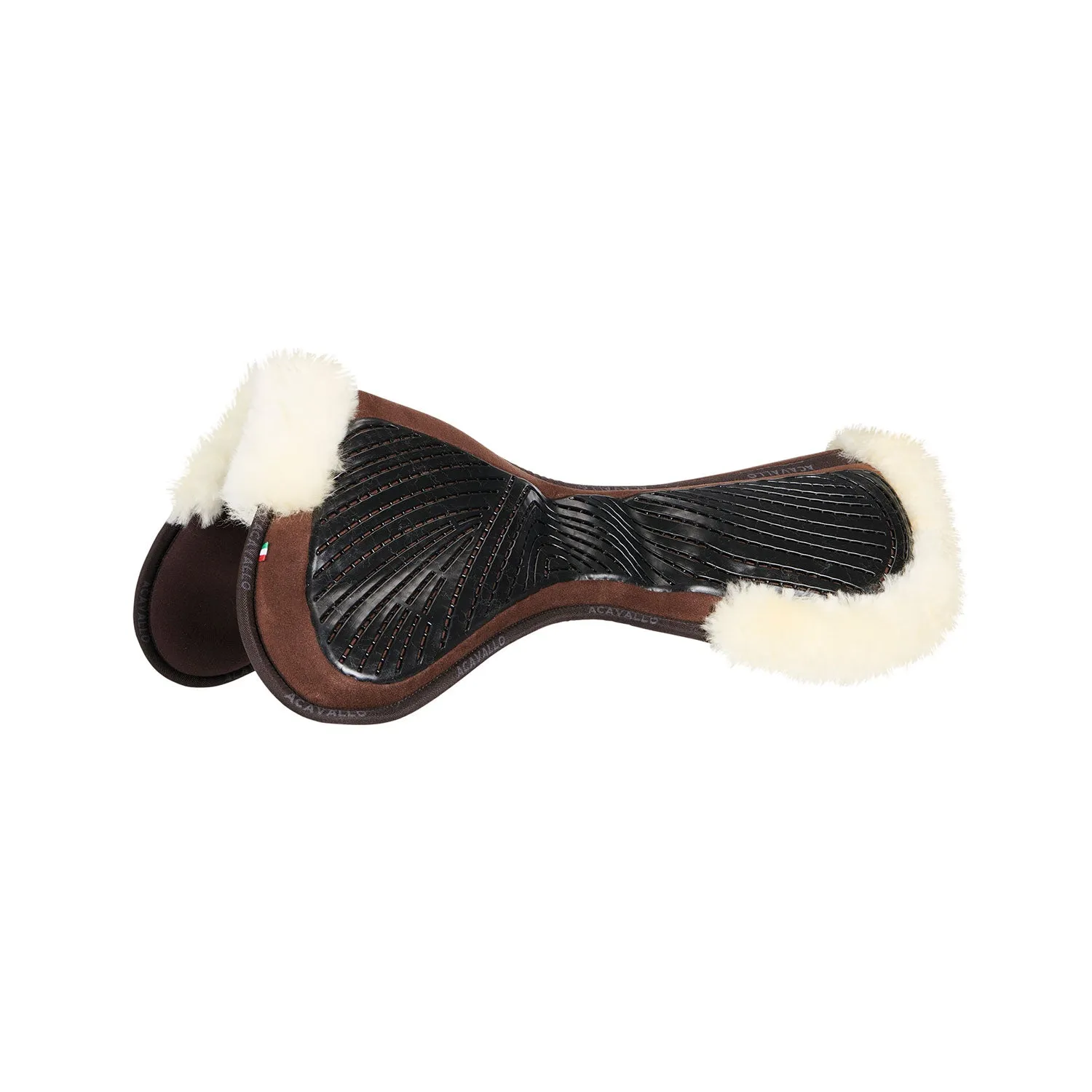 Close Contact Gel & Memory Foam Half Pad with Sheepskin