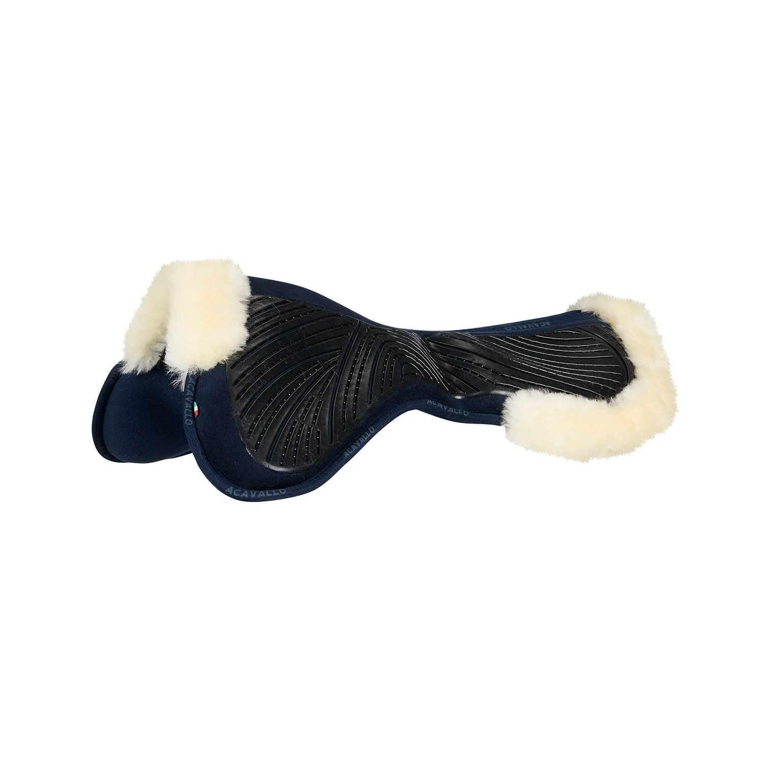 Close Contact Gel & Memory Foam Half Pad with Sheepskin