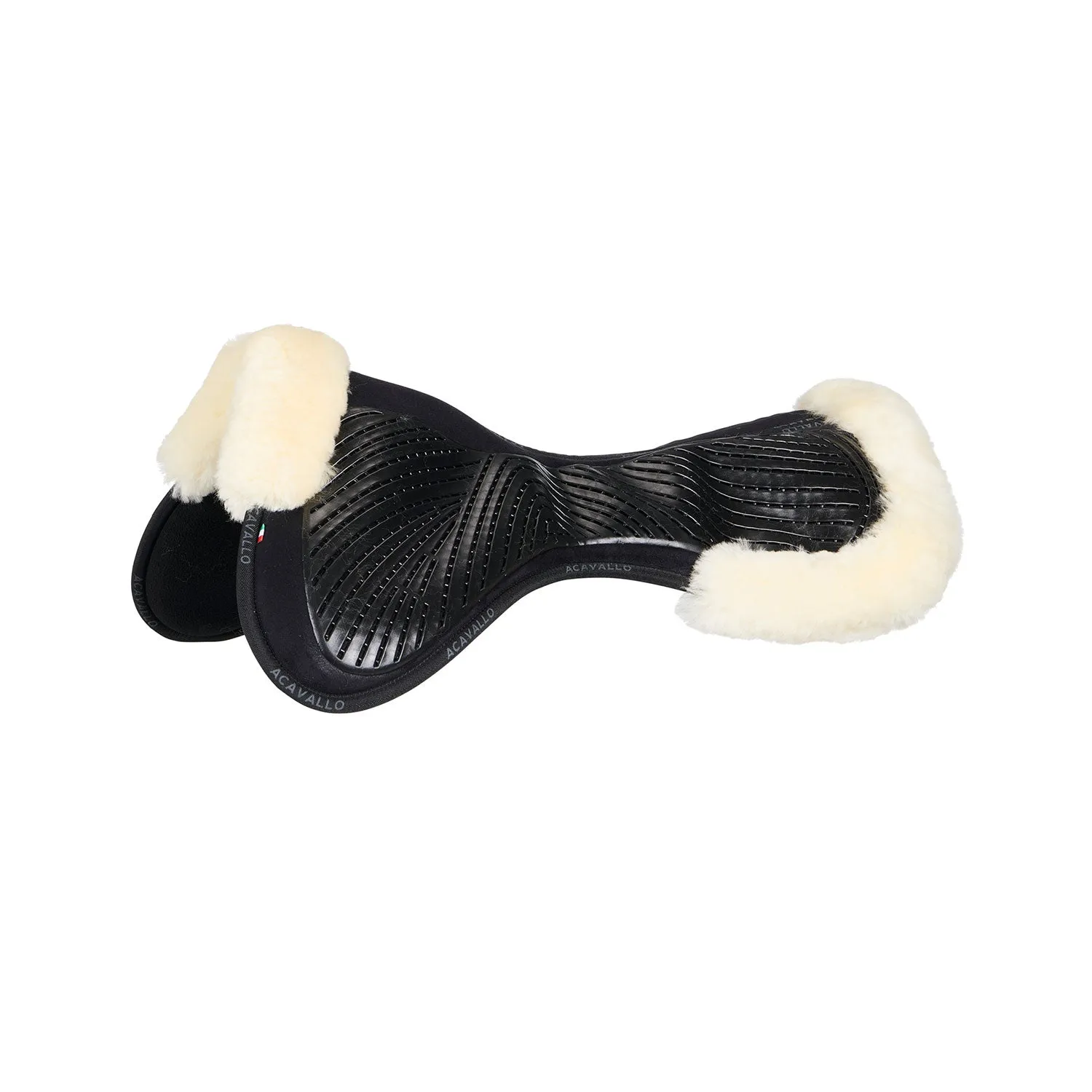 Close Contact Gel & Memory Foam Half Pad with Sheepskin