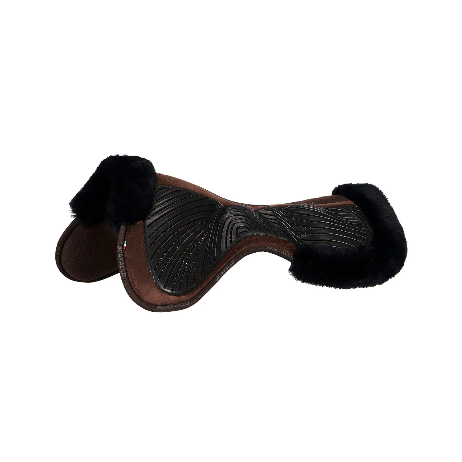 Close Contact Gel & Memory Foam Half Pad with Sheepskin
