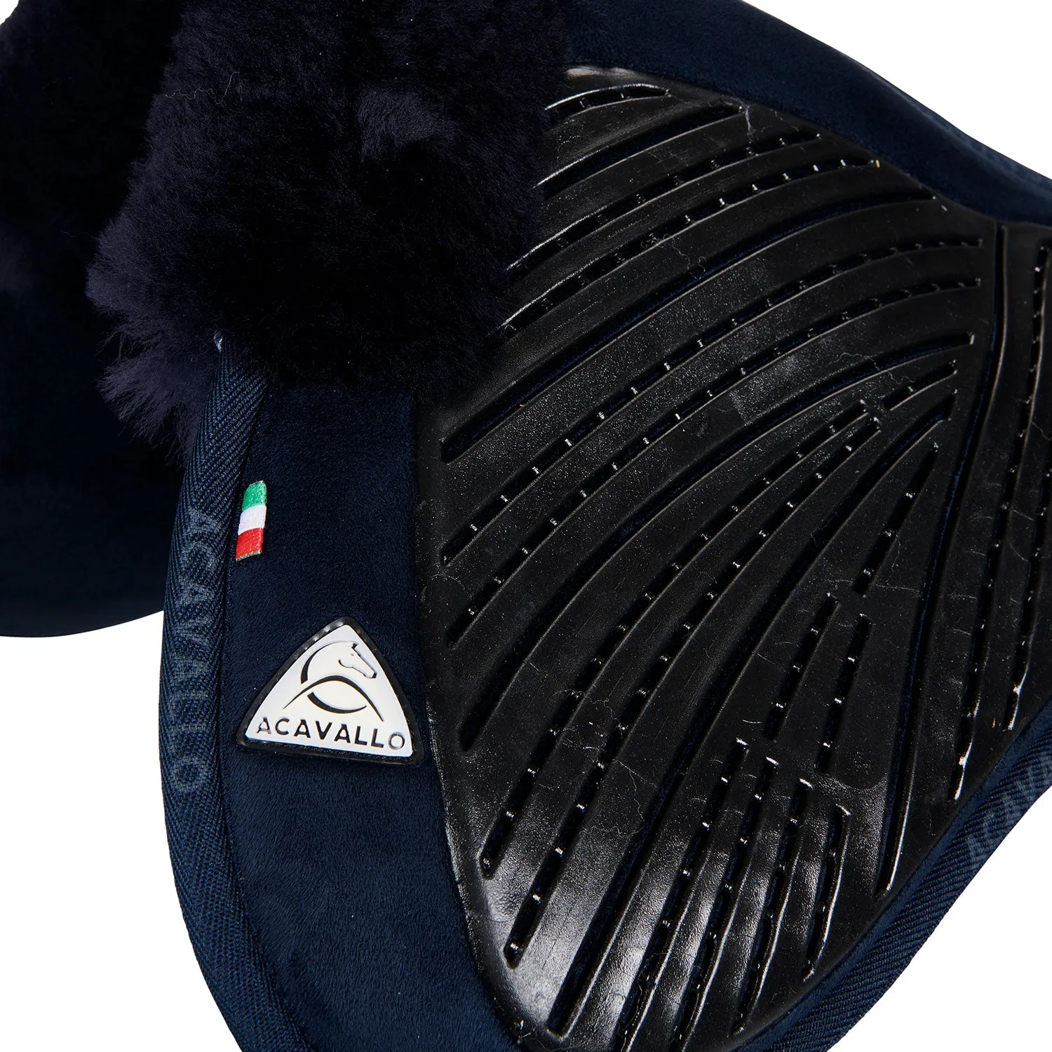 Close Contact Gel & Memory Foam Half Pad with Sheepskin