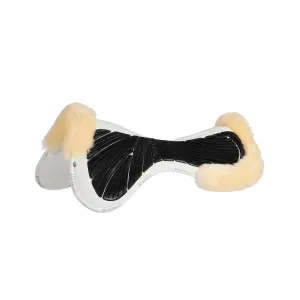 Close Contact Gel & Memory Foam Half Pad with Sheepskin