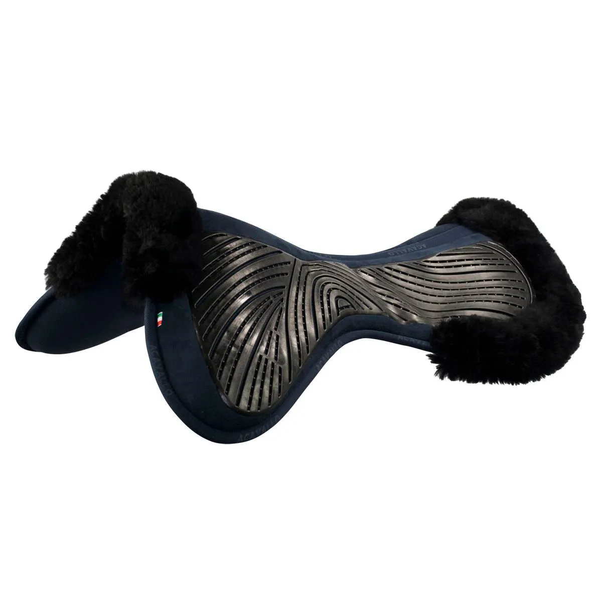 Close Contact Gel & Memory Foam Half Pad with Sheepskin