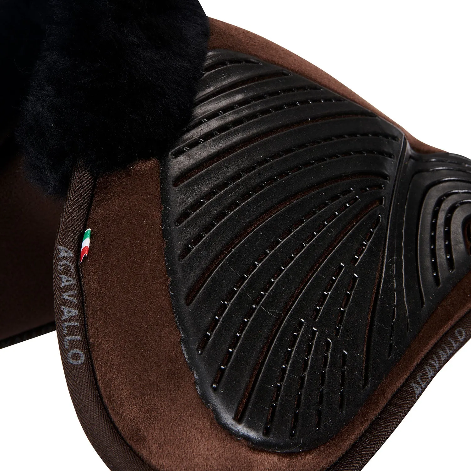 Close Contact Gel & Memory Foam Half Pad with Sheepskin