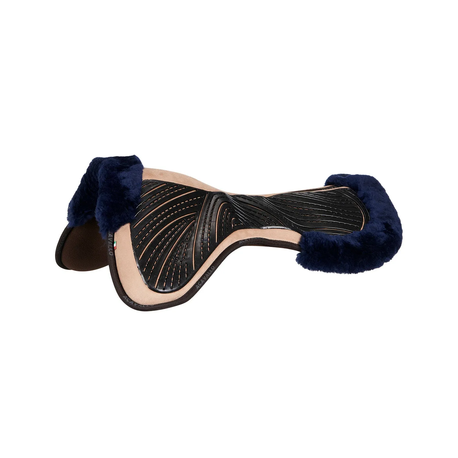 Close Contact Gel & Memory Foam Half Pad with Sheepskin