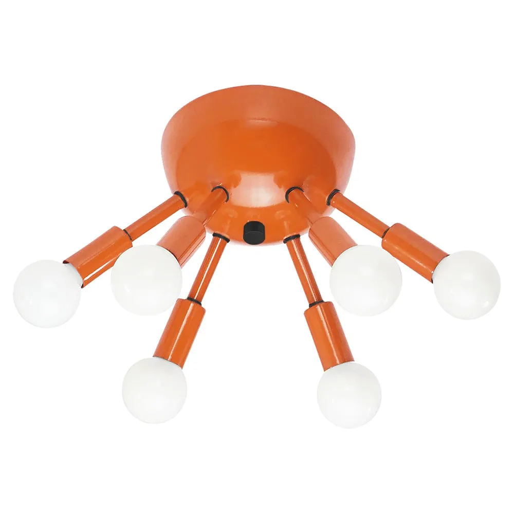 Color Sputnik Flush Mount