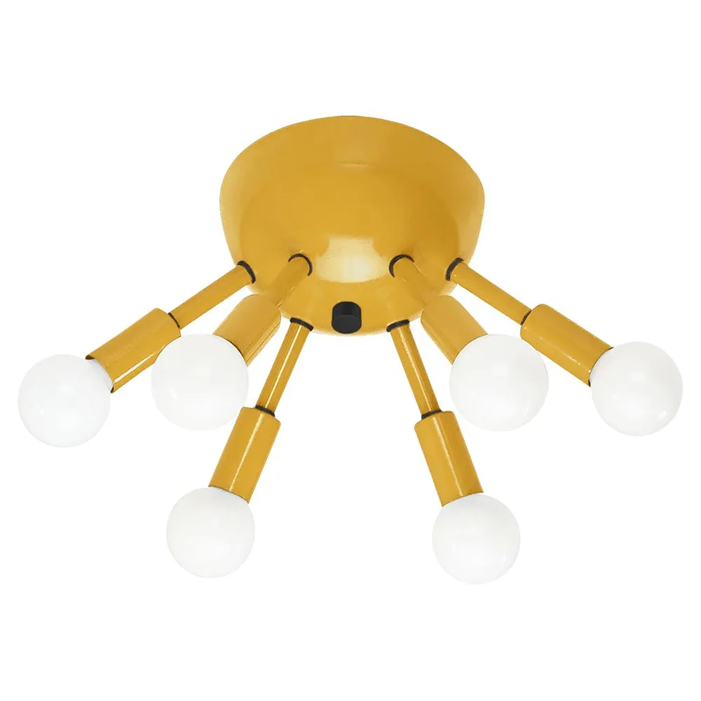 Color Sputnik Flush Mount