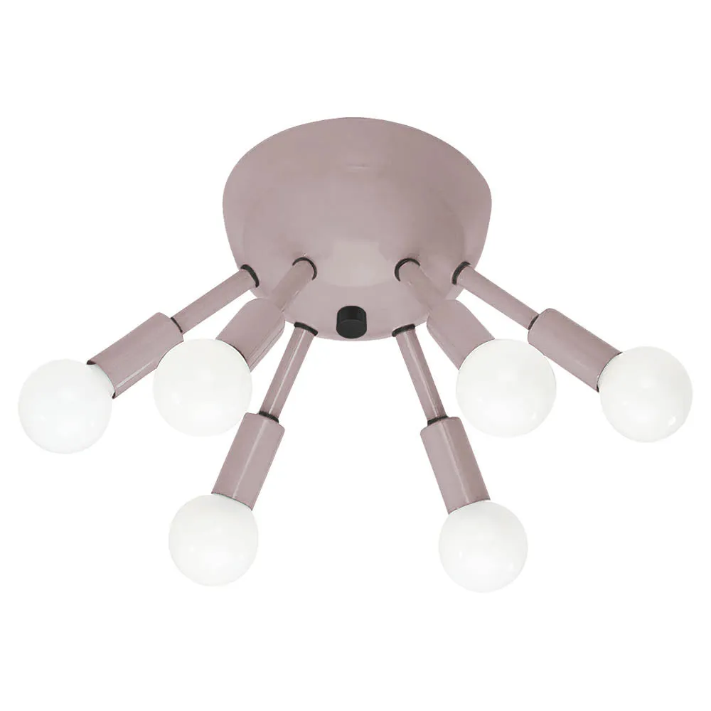 Color Sputnik Flush Mount