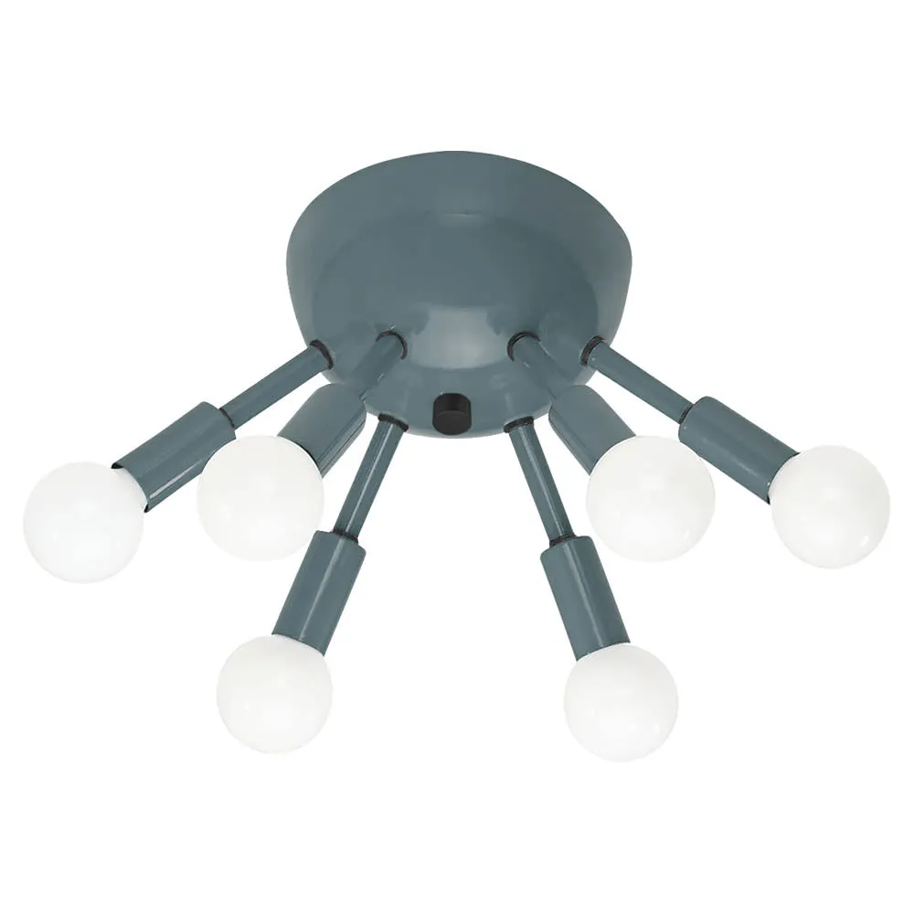 Color Sputnik Flush Mount
