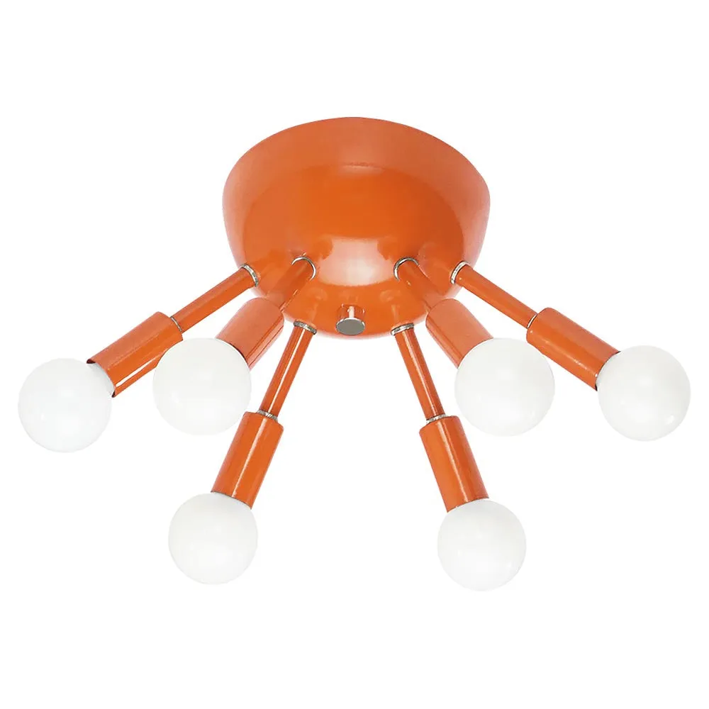 Color Sputnik Flush Mount
