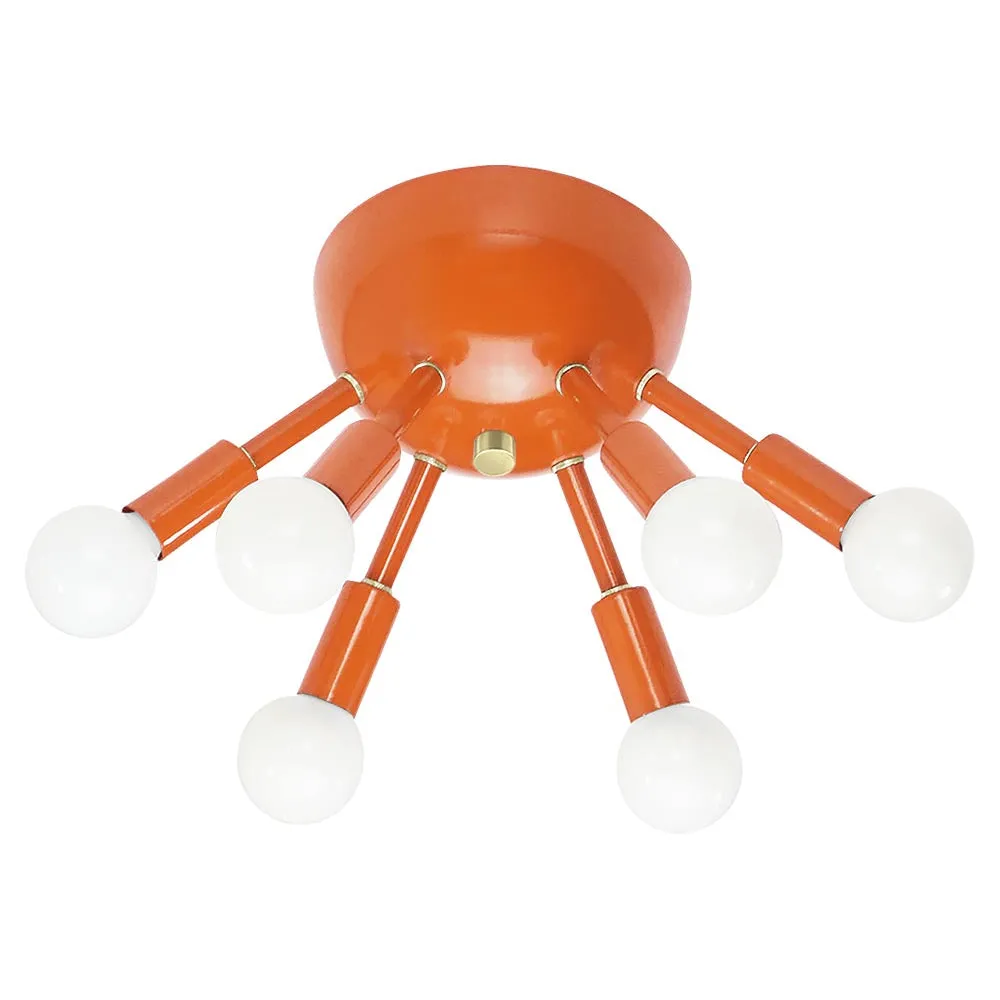 Color Sputnik Flush Mount