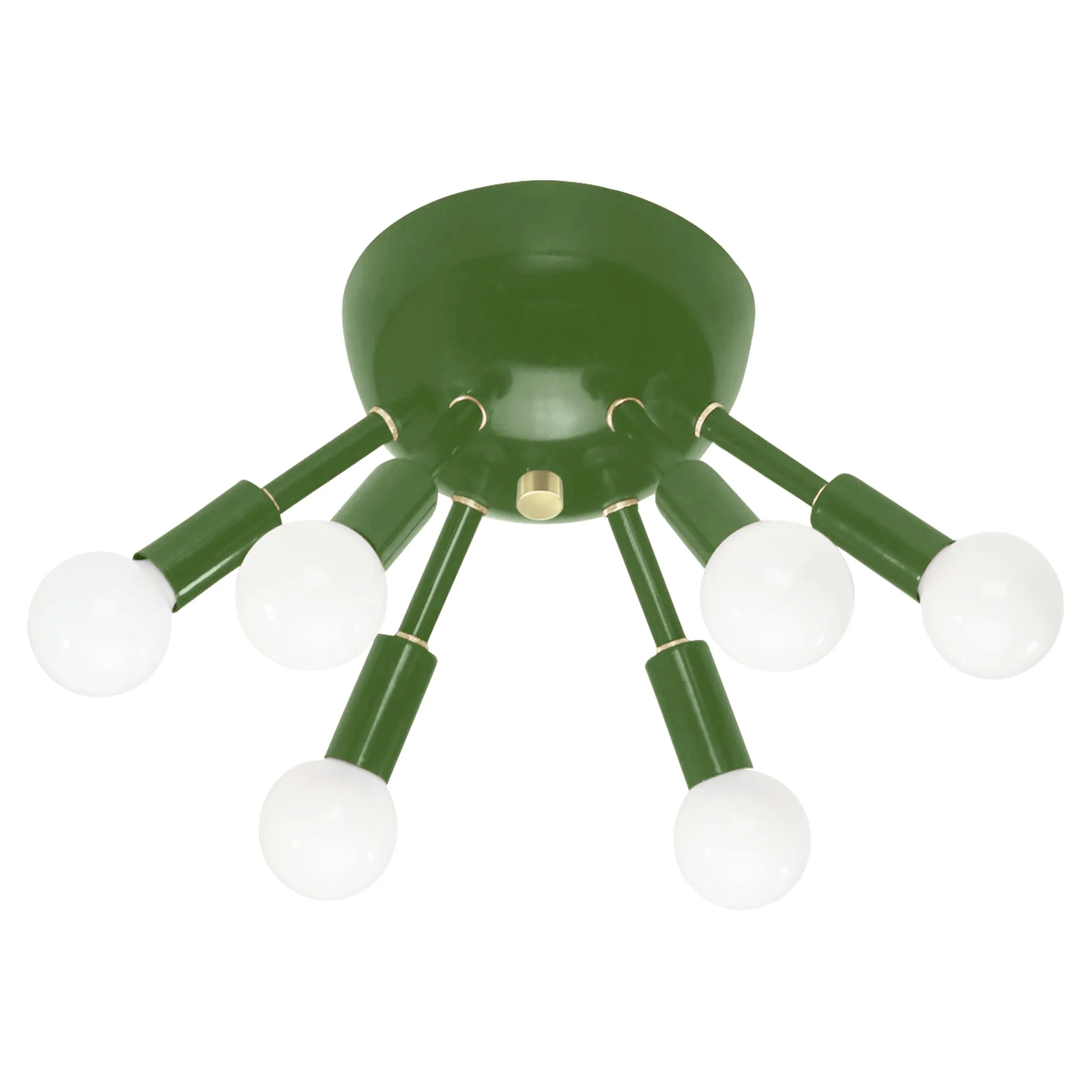 Color Sputnik Flush Mount