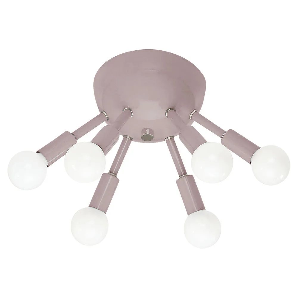 Color Sputnik Flush Mount